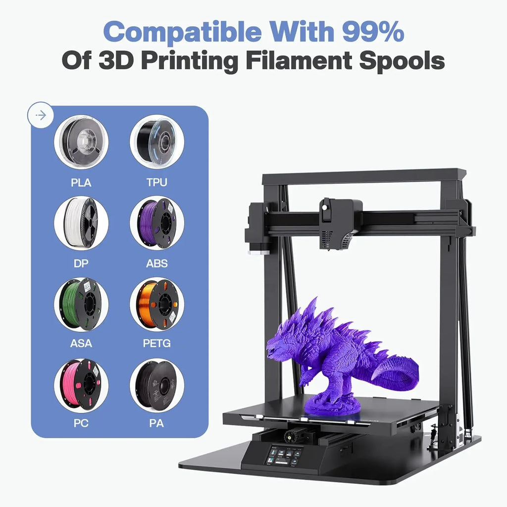 Black 3D Filament Vacuum Storage Bag Humidity Resistant Sealing Bag Keep Filament Dry Fit PLA ABS PETG TPU 3D Printer Filament