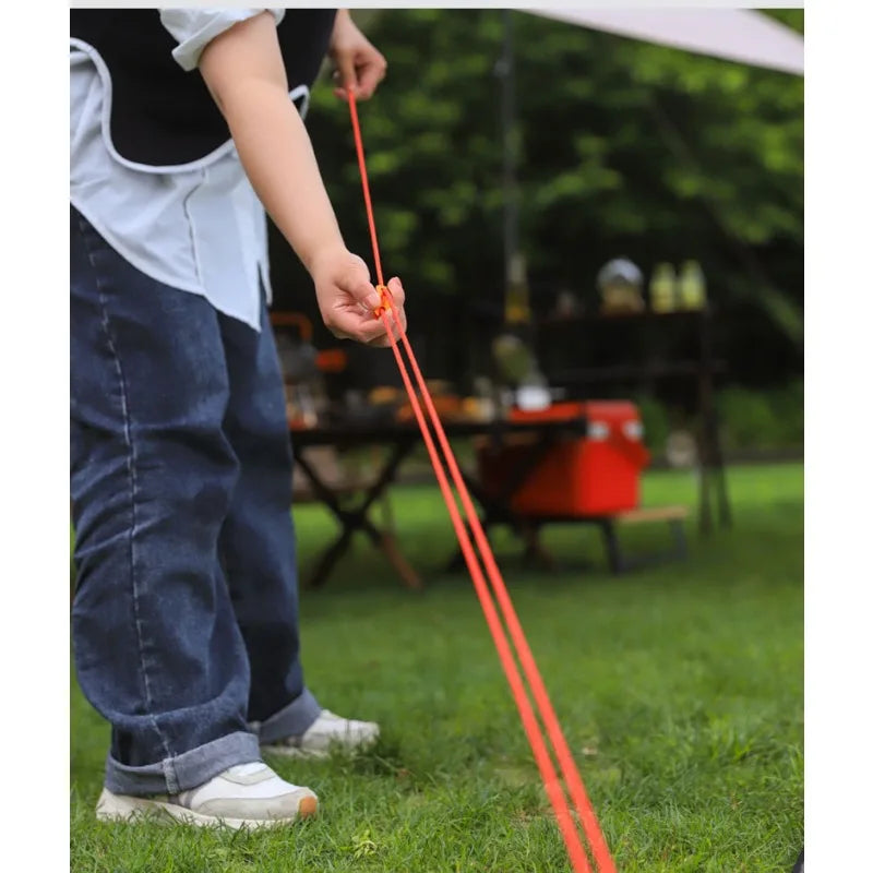 Tent Stakes Quality S45C Steel Tent Pegs Ground Stakes, Utility Camping Rope Nylon Core Para Cord for Camping Garden Hiking