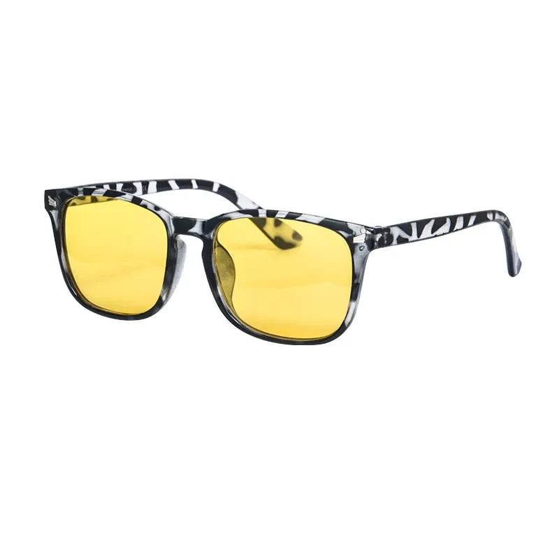 SHINU brand polarized anti blue light yellow lenses glasses men women driving eyeglasses night vision fishing eyeglasses
