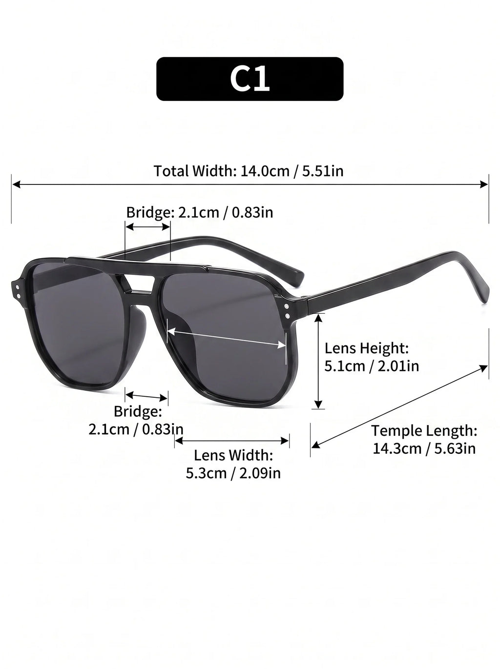 3 Pairs of Double Beam Square Fashionable Sunglasses, Versatile Fashion Accessories for Daily Wear and Styling
