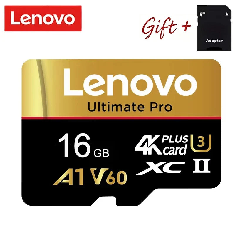Extra Large Lenovo 512GB SD Cards TF Cards Micro TF SD Memory Card 256GB 4K 64GB for Camera/Laptop/Phone/Dashcam