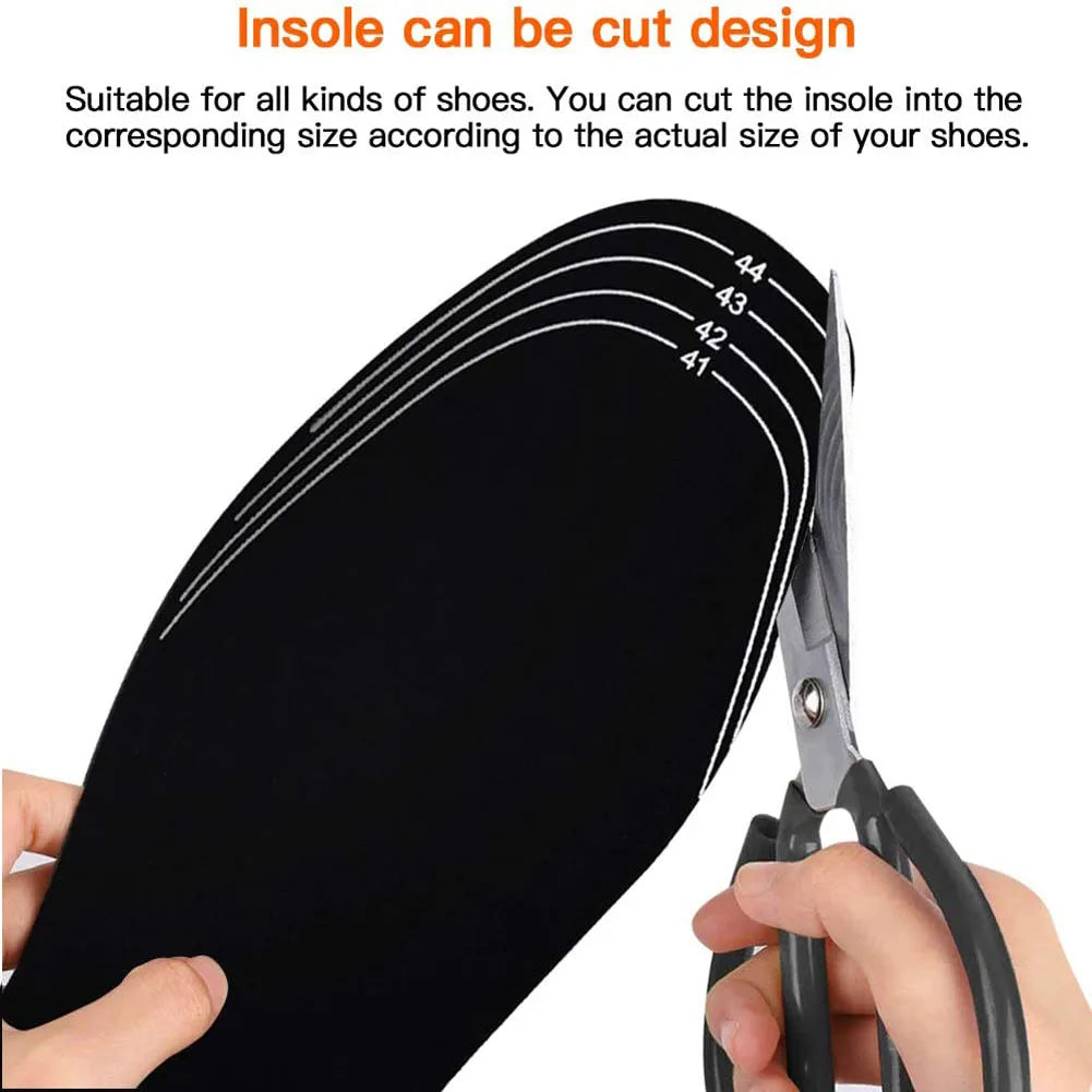 USB Heated Insoles Shoe Electric Foot Warming Pad Feet Warmer Sock Pad Mat Winter Outdoor Sports Heating Insole Winter Warm