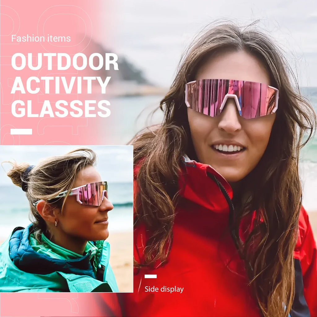 SCVCN Photochromic Cycling Glasses Night Riding Glasses Outdoor Sport Travel Sunglasses Men Women MTB Bike Golf Driving Eyewear