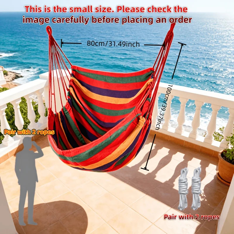 Comfortable Pressure Relieving Hanging Hammock Chair Leisure Lazy Chair For Patio Park Camping Universal Use