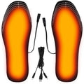USB Heated Insoles for Shoes Electric Foot Warming Pad Winter Feet Warmer Sock Mat Outdoor Sports Shoe Heating Insole
