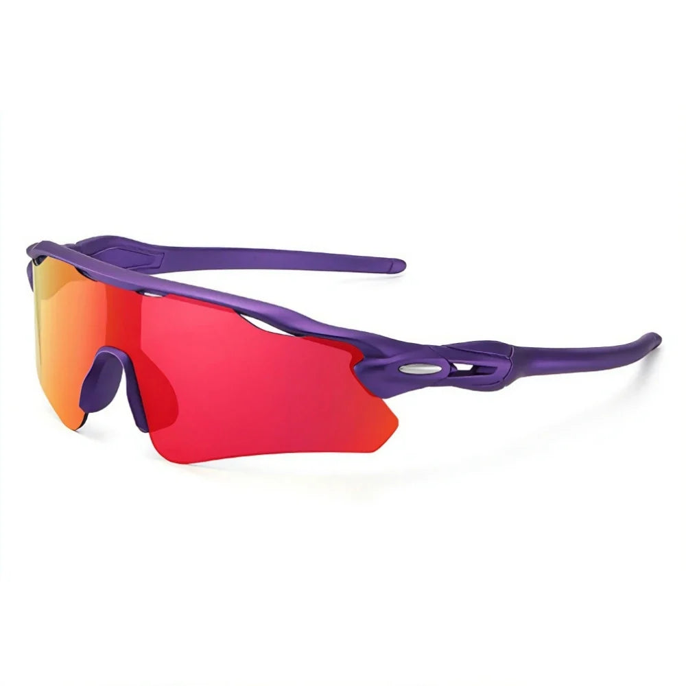 Cycling Sunglasses Men UV Blocking Windproof Marathon Climbing Goggles Sports Eyewear for Outdoor Activities