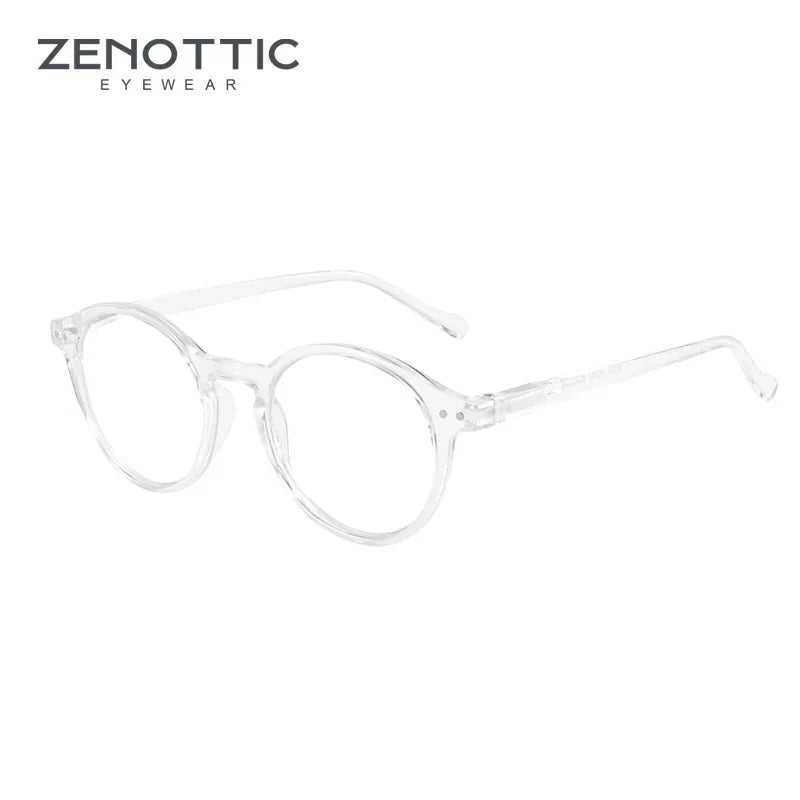 ZENOTTIC 2026 Retro Reading Glasses Anti Blue Light Blocking Readers Fashion Lightweight Eyeglasses Women Men Diopter 0 to 4.0