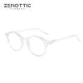 ZENOTTIC 2026 Retro Reading Glasses Anti Blue Light Blocking Readers Fashion Lightweight Eyeglasses Women Men Diopter 0 to 4.0