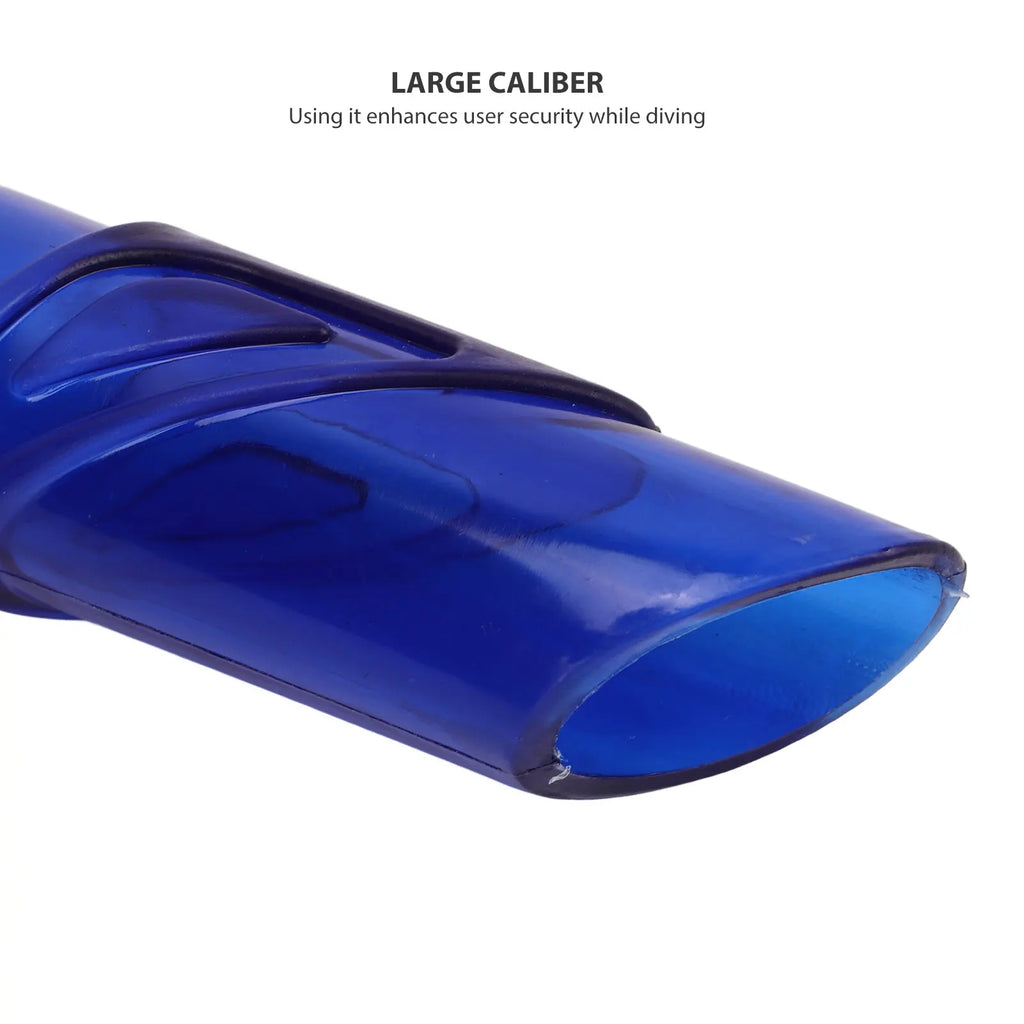 Diving Snorkel PVC Diving Snorkeling Tube Comfortable Mouthpiece Strong Sealing Comfortable To Use for Freediving