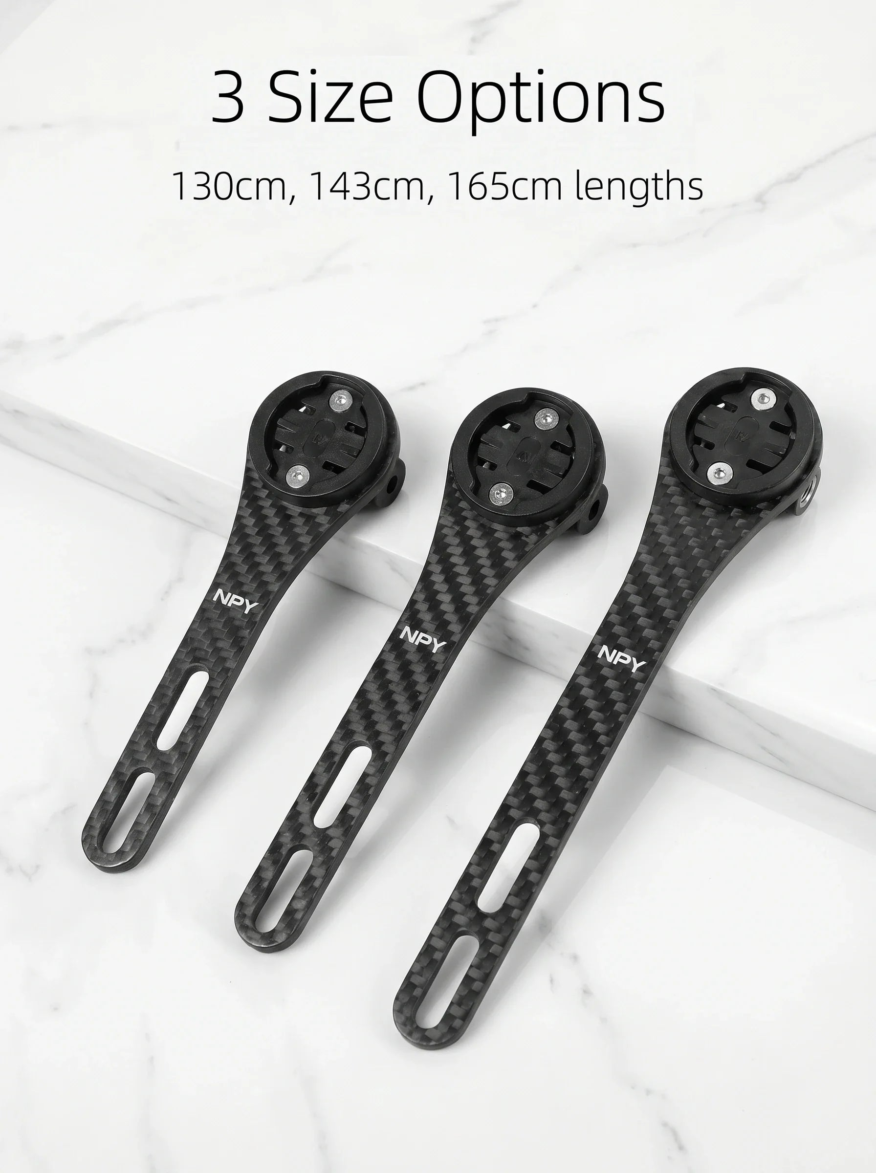NPY Carbon Fiber Speedometer Holder Integrated Handlebar Mount For Wahoo/Bryton/Garmin Speedometer Mount Bicycle Accessories