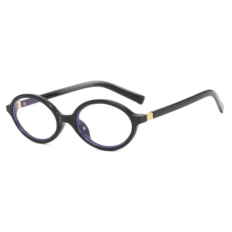 Unisex Oval Vintage Fashion Presbyopic Reading Glasses Anti Blue Light Blocking Readers Eyeglasses for  Women