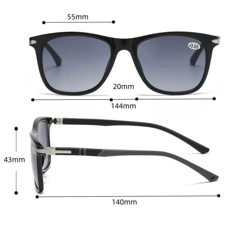 MODFANS Women Sunglasses Presbyopia Men Sun Glasses anti-ultraviolet Flower Mirror TR frame Fashion Beach Reading Sunglasses