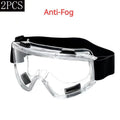 Clear Antifog Safety Goggles Anti Splash Windproof Protective Glasses for Industrial Work Lab Research Cycling Riding