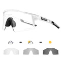 KAPVOE Photochromic Cycling Sunglasses Women Outdoor Sports Running UV400 Eyewear for Men Cycl Glasses Mountain Bicycle Goggles