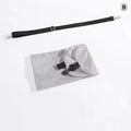 For Airplane Travel Travel Neck Pillow With Fillable Clothing Storage Bag U-Shaped Pillowcase Crystal Fleece Neck Pillow Cover