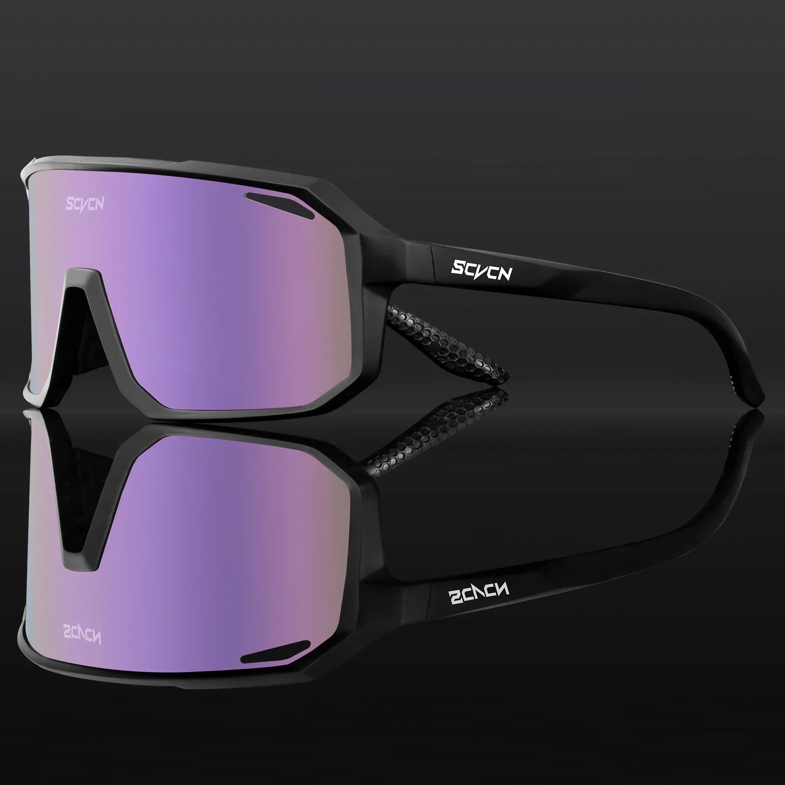 SCVCN Photochromic Cycling Sunglasses Road Driving Bike Glasses Outdoor Sports Mountain Hiking Men Women Bicycle UV400 Goggles