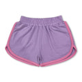 Lavender pink cotton kids girls summer shorts