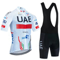 2026 New WHITE Cycling Jersey UAE Team Bike Jersey Shorts 10 Color Men Women Quick dry Ropa Ciclismo Pro Bicycle TShirt Clothing