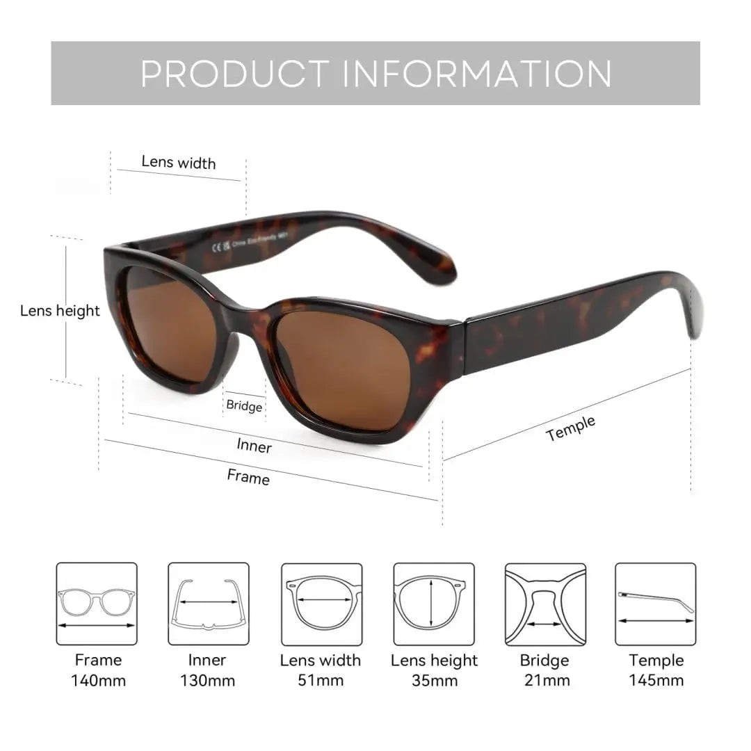 ZENOTTIC Womens Sunglasses Polarized Sun Glasses Trendy Cat Eye UV400 Protection