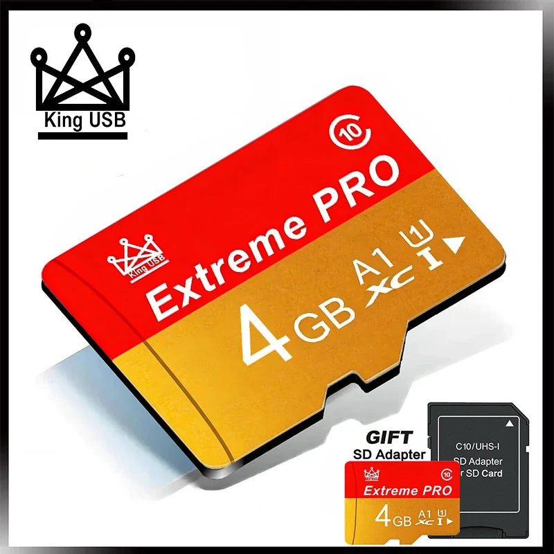 Ultra ltra Micro Mini SD Card 64GB 512GB SD Memory Card 128GB 256GB A2 U3 V30 TF Flash Cards For Phone Computer