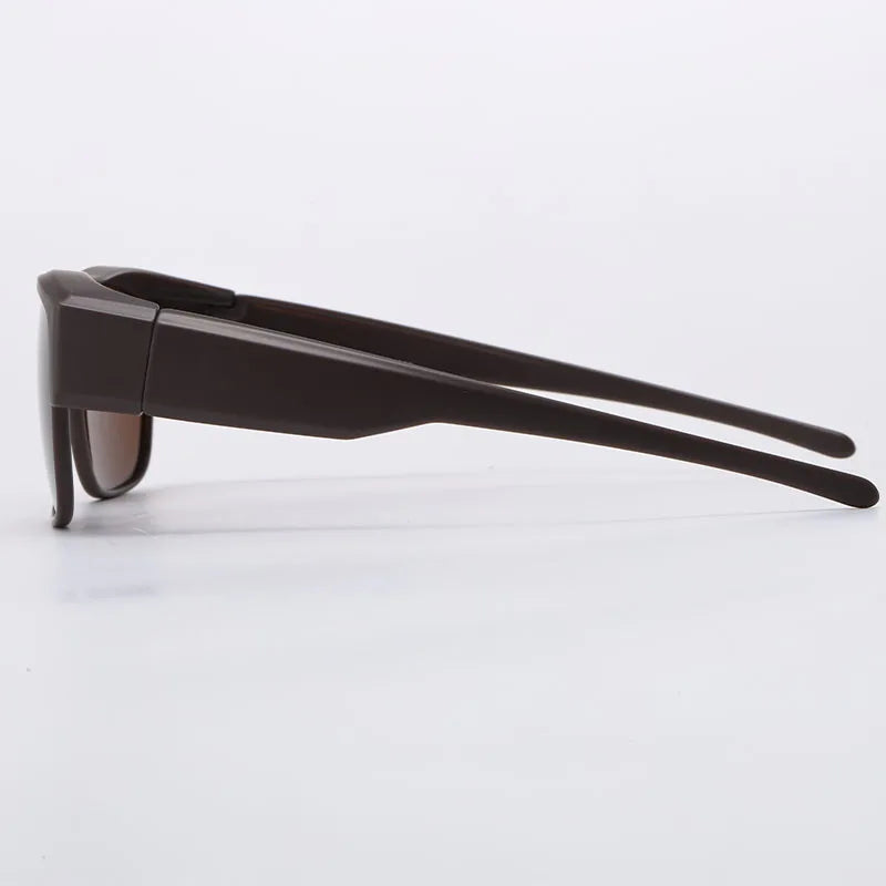 Fit Over Polarized Sunglasses for Men Women, Wrap Around UV400 Protection Eyewear for Driving & Outdoor Use