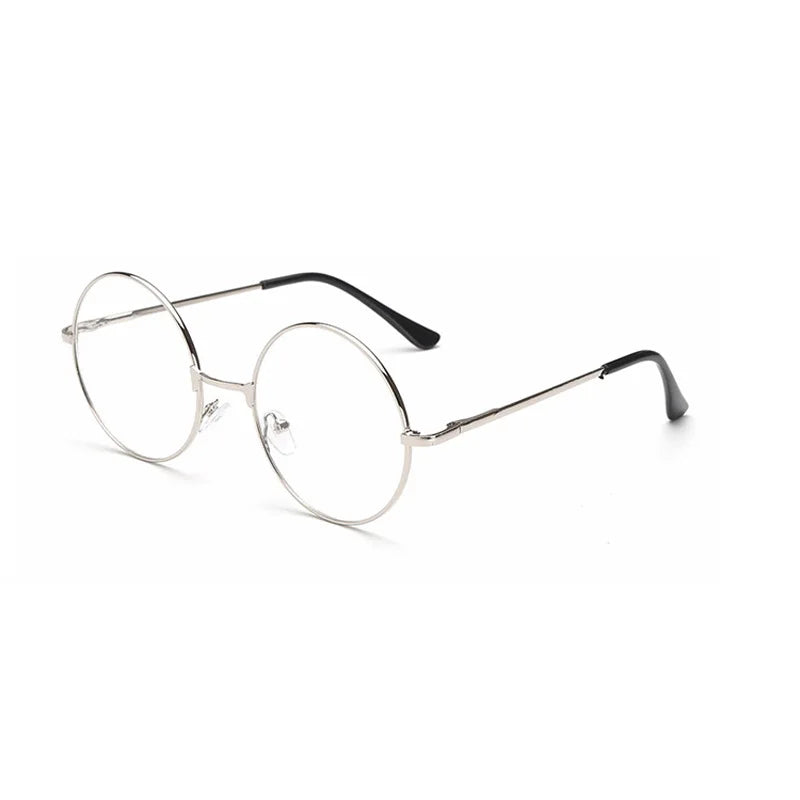 Literary Vintage Round Frame Myopia Glasses Diopter -1.0 -1.5 -2.0 -2.5 3.0 3.5 4.0 Unisex Anti-radiation Nearsighted Eyeglasses