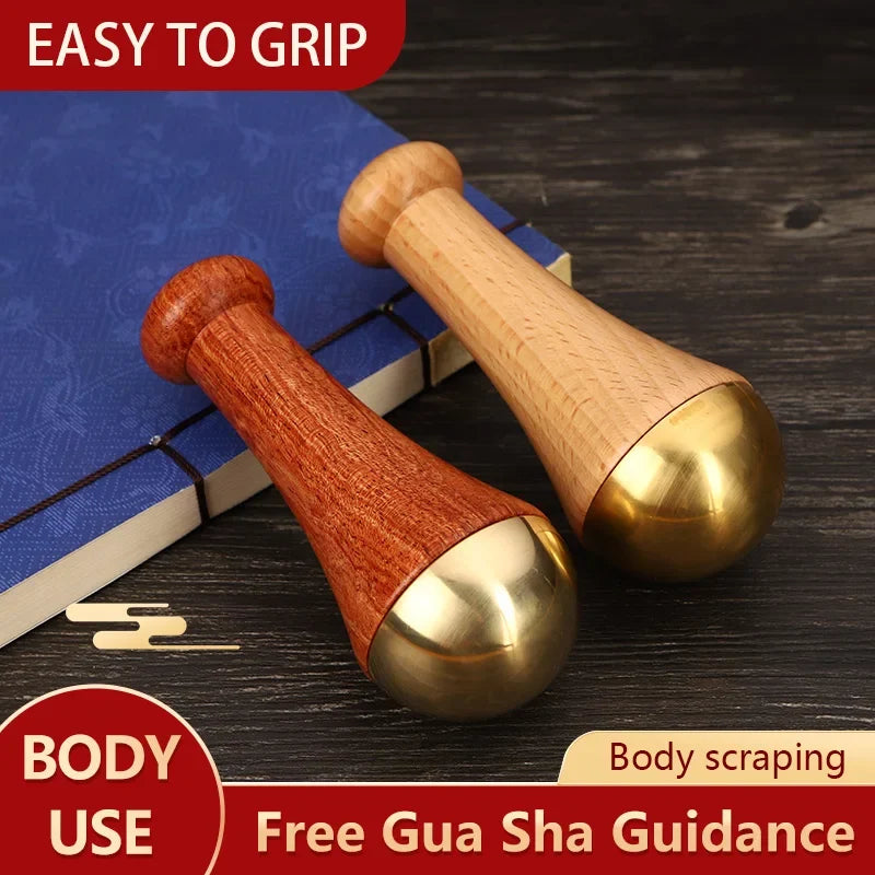 Guasha Face Facial Massager Tool Kansa Wand