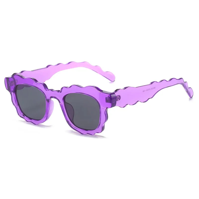 Ins Popular Square Sunglasses Women Retro Punk Brand Female Shades UV400 Men Trending Luxury Sun Glasses