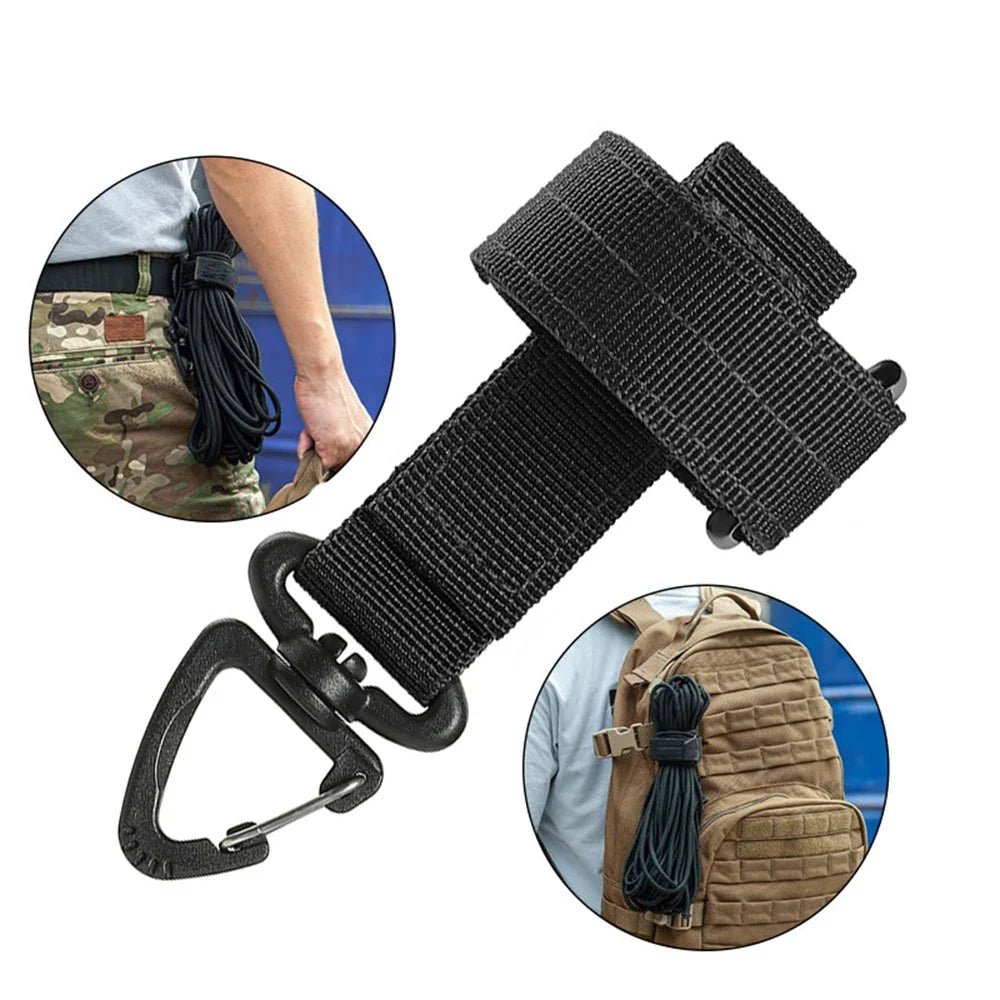1/3/6 Pcs New Multi-purpose Nylon Gloves Buckle Tactical Glove Hook Safety Clip Outdoor Hiking Climbing Rope Storage Accessories