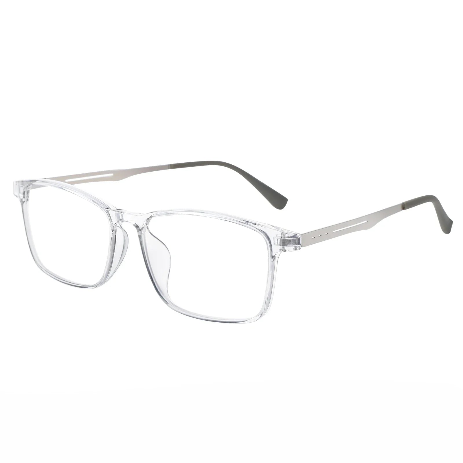 Titanium Alloy Reading Glasses Men Women Light&Thin Anti Blue Light Blocking Presbyopic Eyeglasses Flexible Square Computer Lens