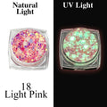 Luminous Glitter Gel Face Body Art Makeup UV Glow in The Dark Waterproof Long Lasting for Party Rave Festival Cosmetic Tool