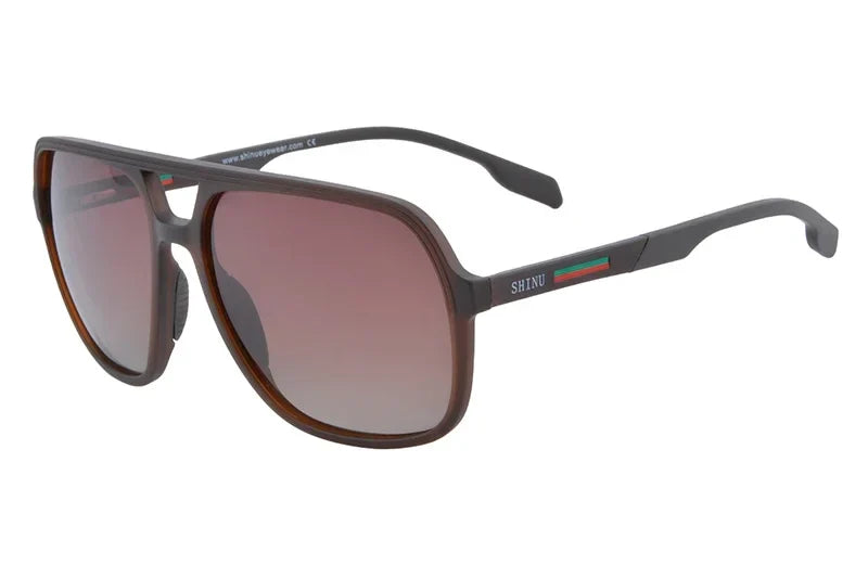 Men Sunglasses Polarized Tr90  Vintage Anti-Uv Driving  Black Goggles Eyewear Rectangle Shades Sun Glassed For Men Custom