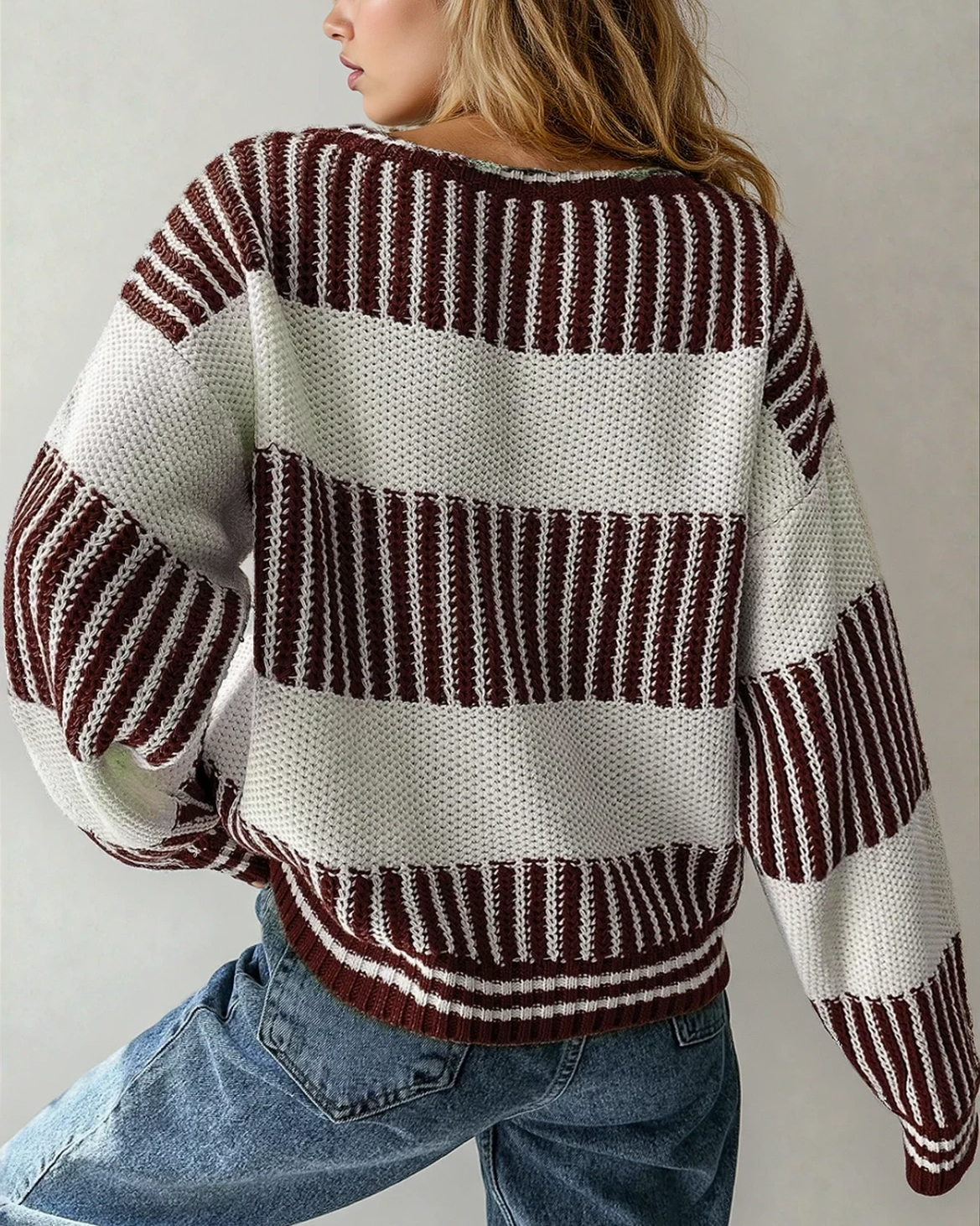 Alina Sweater - Reddish Brown