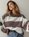 Alina Sweater - Reddish Brown