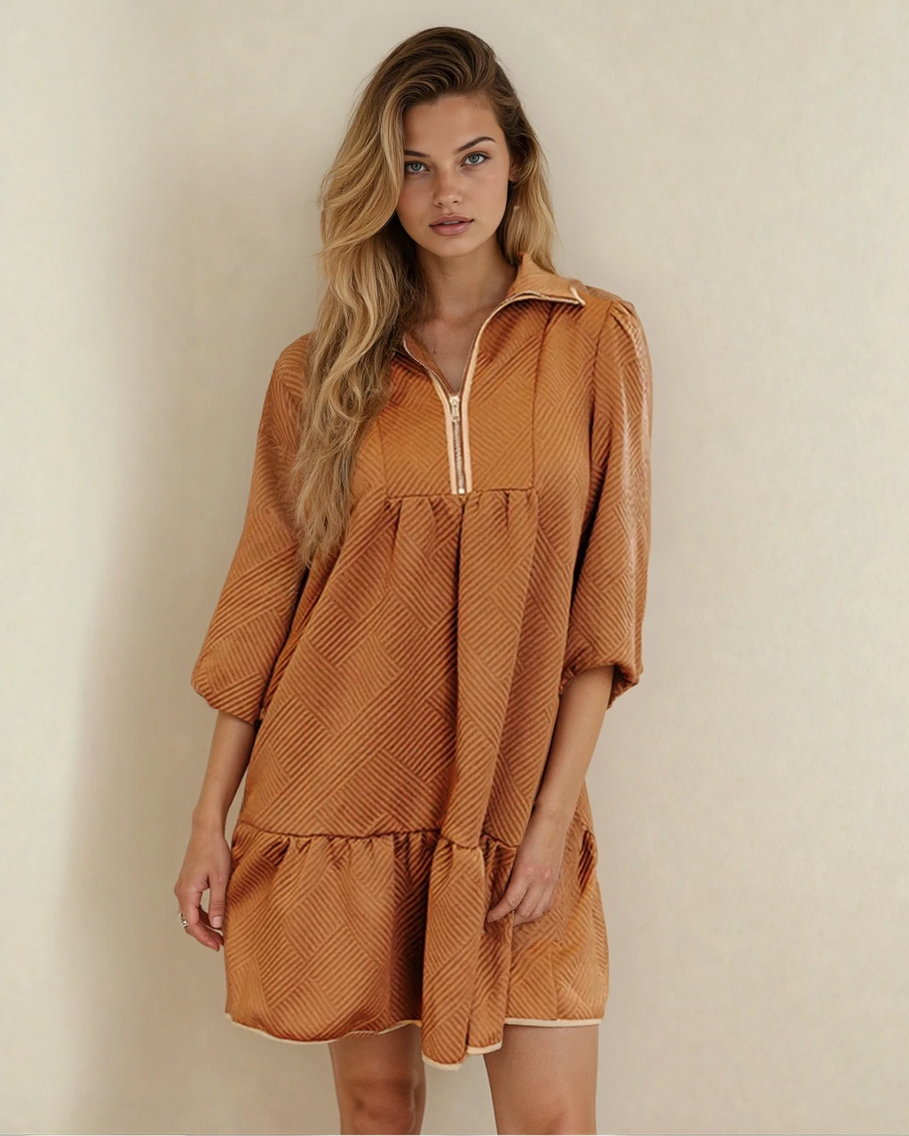Aria Dress - Desert Gold