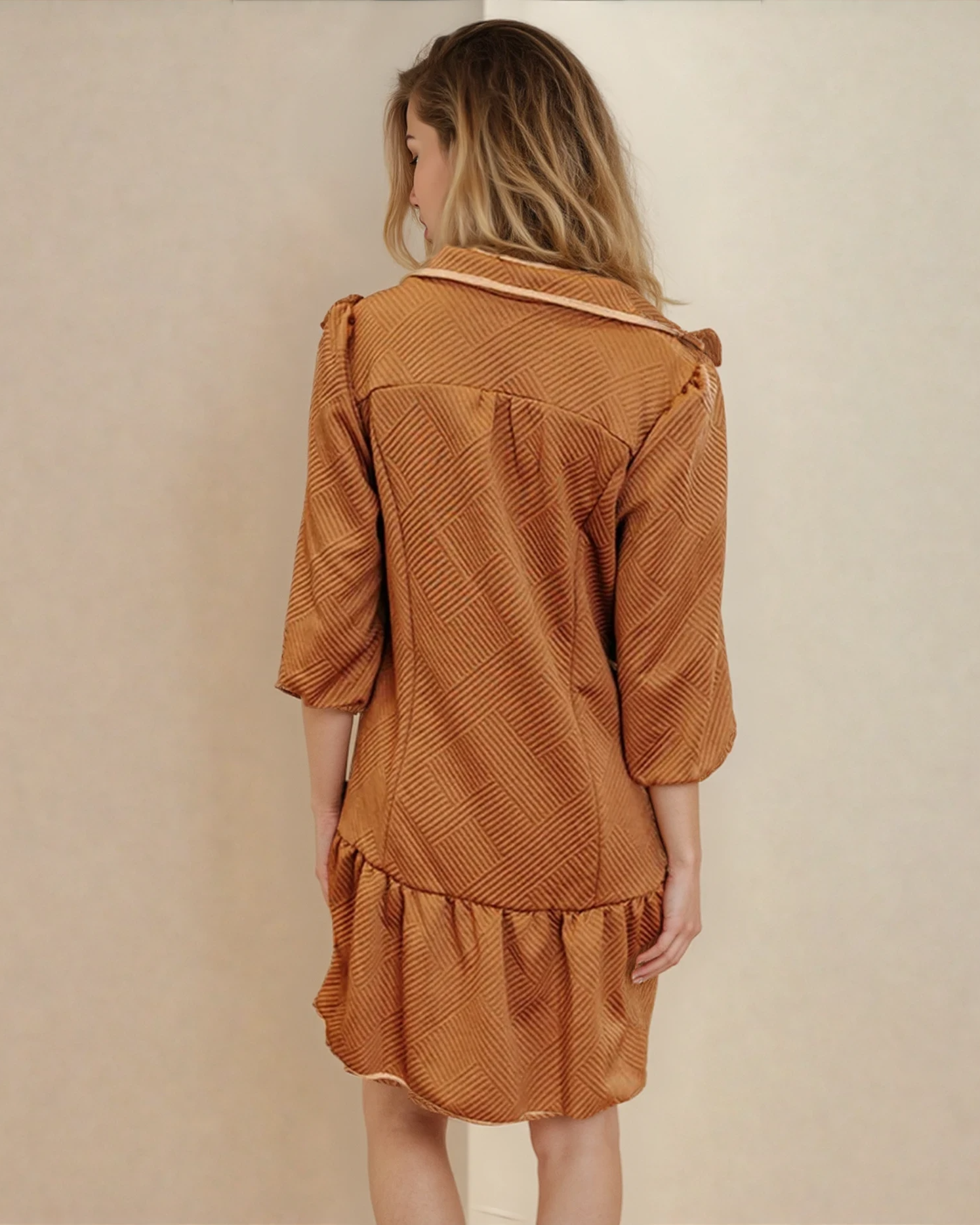 Aria Dress - Desert Gold