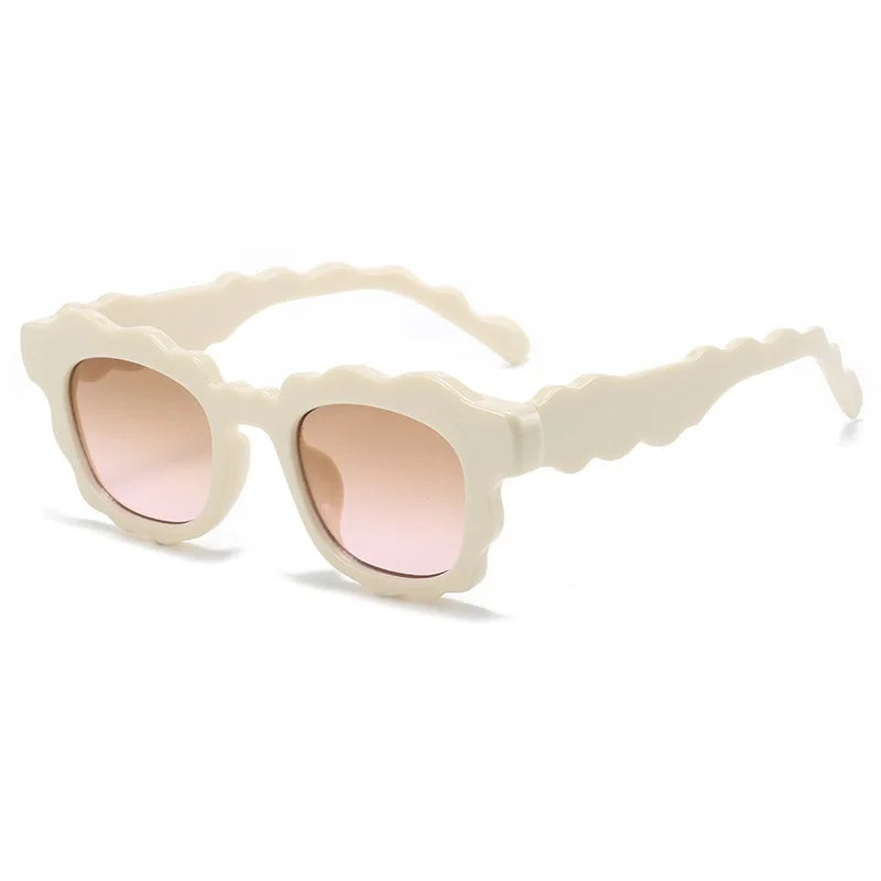 Ins Popular Square Sunglasses Women Retro Punk Brand Female Shades UV400 Men Trending Luxury Sun Glasses
