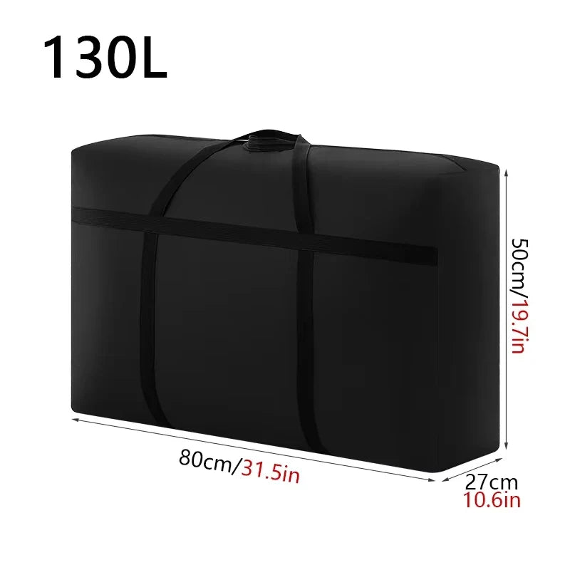Extra Large Waterproof Moving Luggage Bags Laundry Shopping Bag foldable luggage travel bag Large Capacity Quilt Organizer