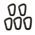 1-10Pcs Military Tactical Carabiner Clips Accessories D-Ring Buckle Mountaineering Carabiner Backpack Hanging Key Outdoor Gadget