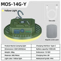 MOSLIGHTING Camping Light Rechargeable Lantern Portable Flashlight Emergency Night Market Lights Outdoor Camping Bulb Tent Lamp
