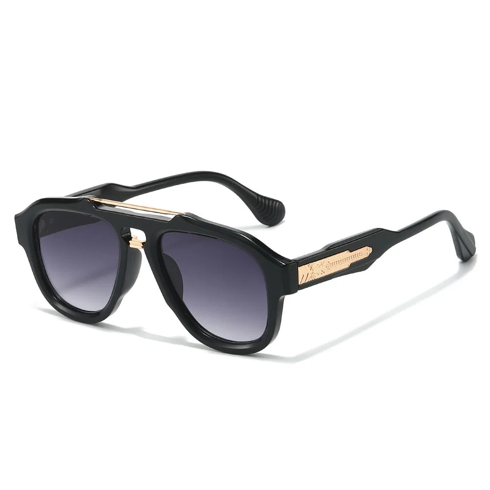 New Pilot Sunglasses Women Retro Oval Men Shades Brand Female Luxury Sun Glasses Vintage Fashion Oculos De Sol Feminino UV400