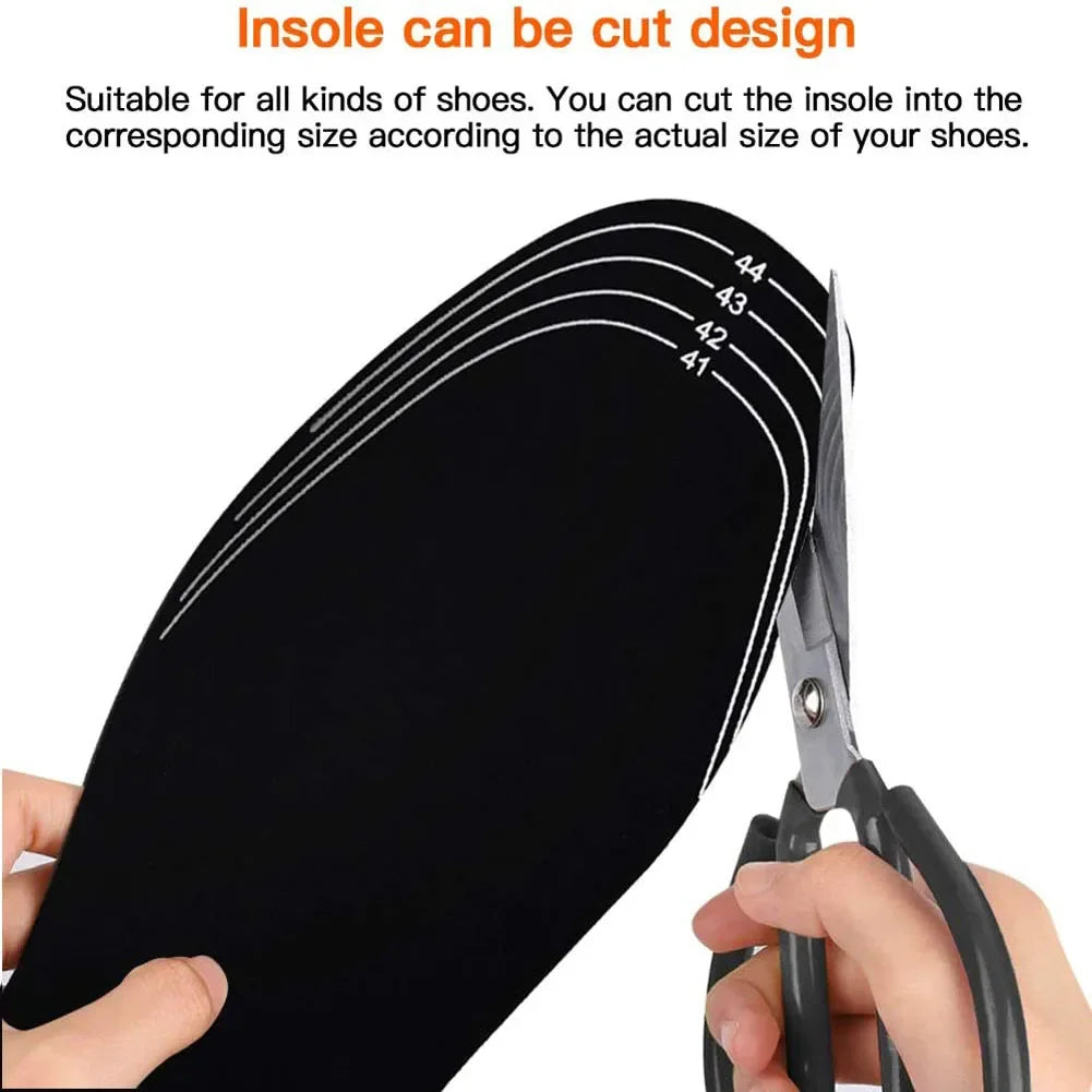 USB Heated Insoles for Shoes Electric Foot Warming Pad Winter Feet Warmer Sock Mat Outdoor Sports Shoe Heating Insole