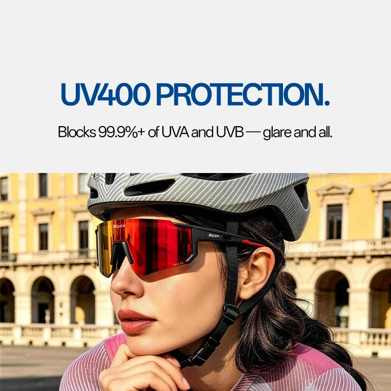 SCVCN Hot Outdoor Photochromic Sunglasses Sports Bike Cycling Glasses Man Women MTB Driving Bicycle Hiking Eyewear UV400 Goggles