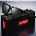 KIDIN Fashion Square Vintage Polarized Sunglasses Men Women Retro Driving Fishing Sun Glasses UV400 Eyewear