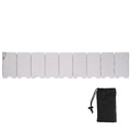 Outdoor Stove Wind Shield Camping Windscreen 9 Plates Foldable Gas Cookers Wind Deflectors Stove Equipment Accessory Tool