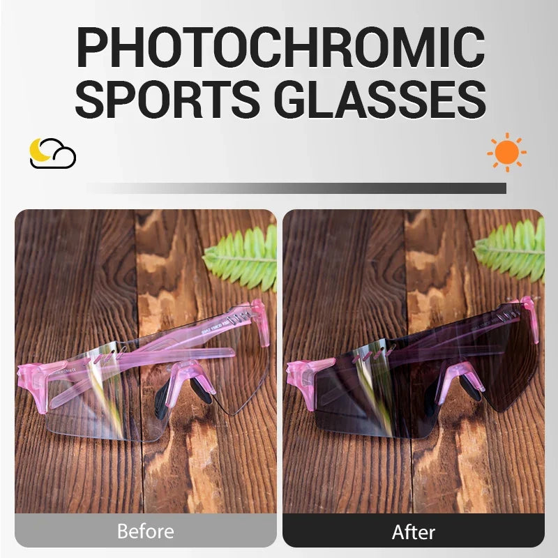 SCVCN Cycling Glasses Men Women Road Sports Running Goggles Outdoor Mountain Bicycle Sunglasses UV400 Fishing Driving Eyewear