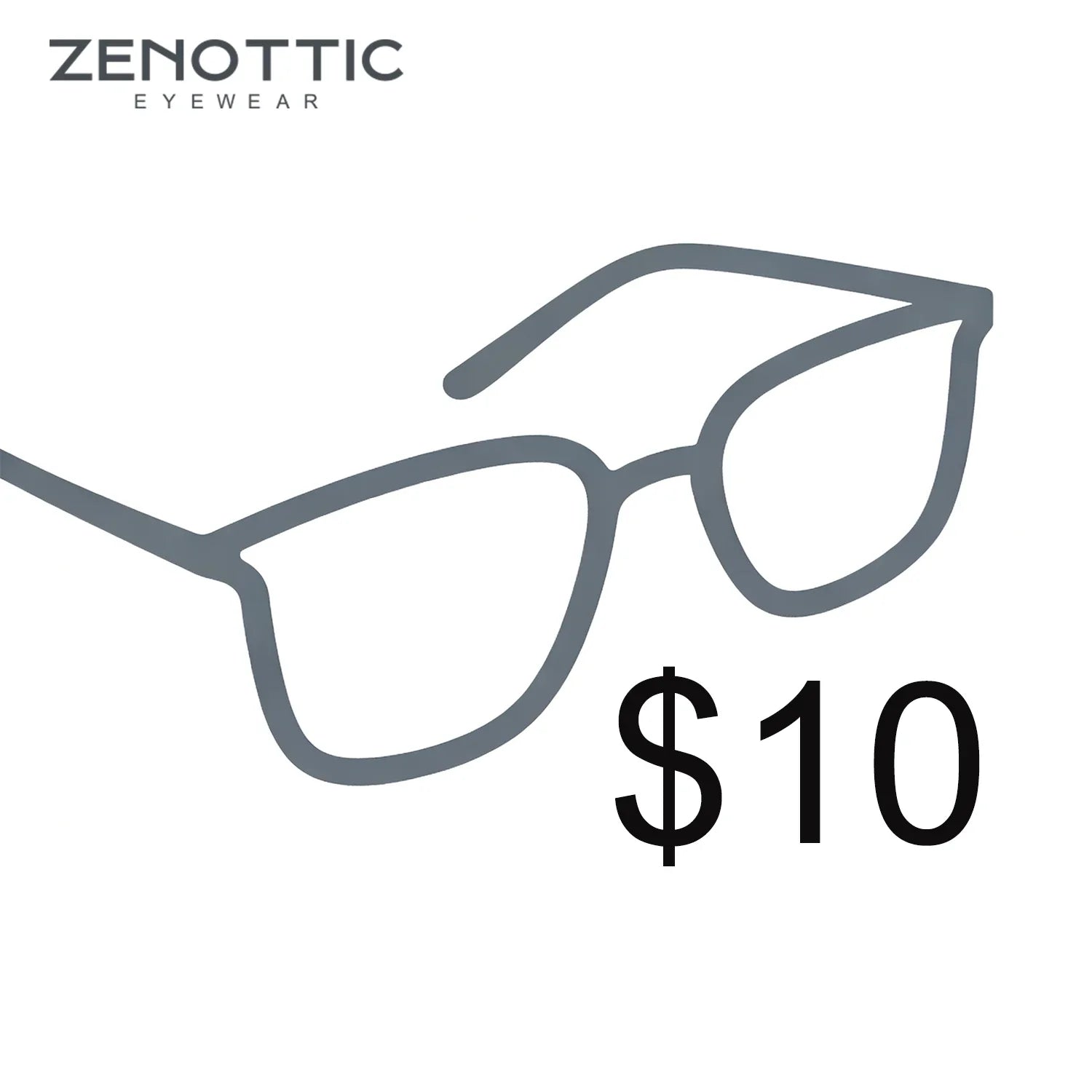 $10 Additional Fees, or Make Up for Other Expenses, CYL Greater Than 2, Price Difference for Customized Prescription Glasses
