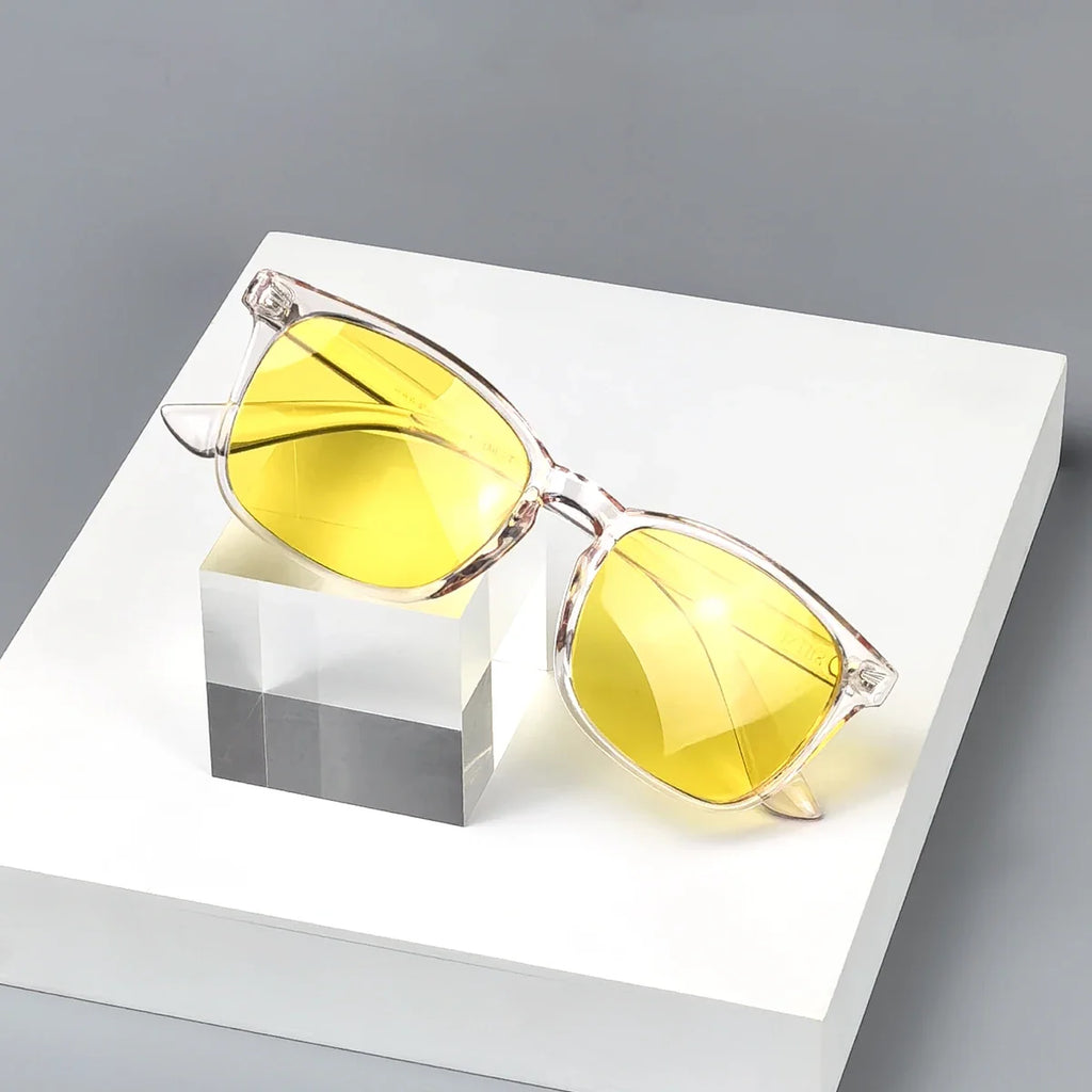 Red Lens 100% blue light Blocking Glasses, Orange Lens Anti fatigue Glasses Fashion Glasses Women Man Computer Gaming Glasses