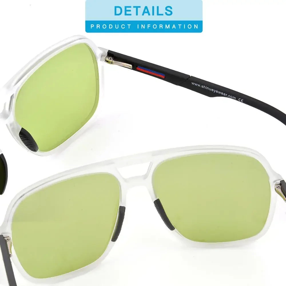 Men Sunglasses Polarized Tr90  Vintage Anti-Uv Driving  Black Goggles Eyewear Rectangle Shades Sun Glassed For Men Custom