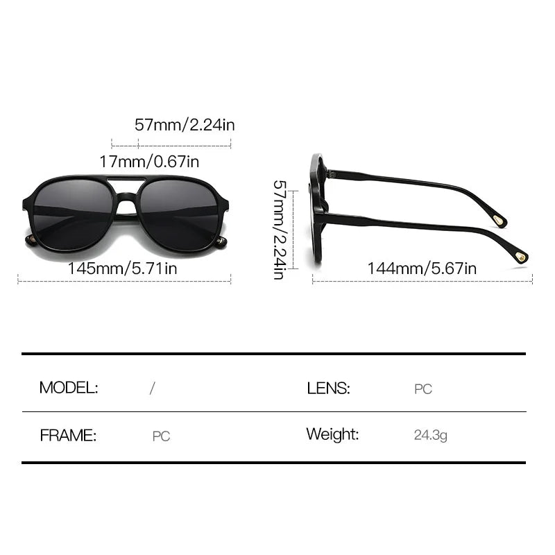 New Women Pilot Sunglasses Men Retro Square Shades Brand Female Luxury Sun Glasses Vintage Fashion Oculos De Sol Feminino UV400